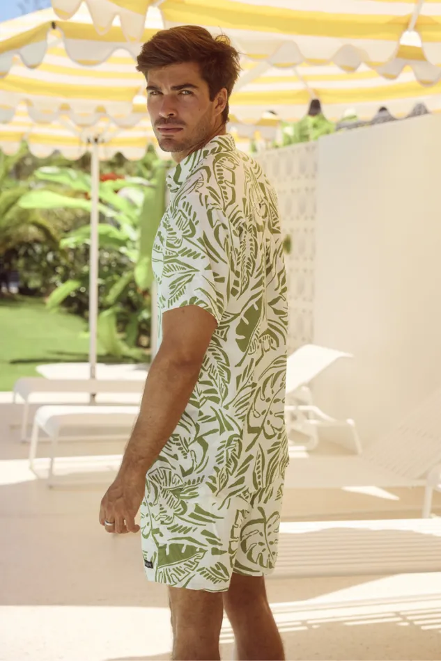 Runaway The Label Shirts MASON SHIRT Santino Olive 8211 Men