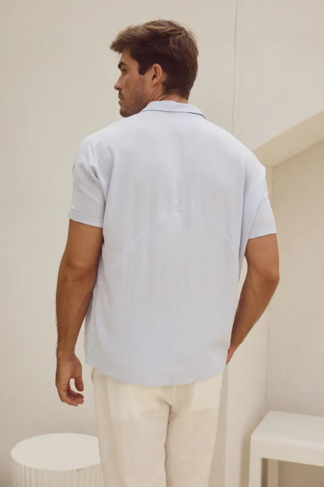 Runaway The Label Shirts PERRY SHIRT Sky 8211 Men