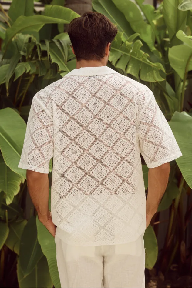 Runaway The Label Shirts TULUM SHIRT Ivory 8211 Men