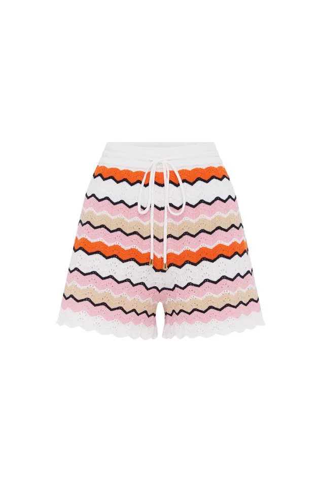 Runaway The Label Shorts HUBERT SHORT Pink Multi 8211 Women