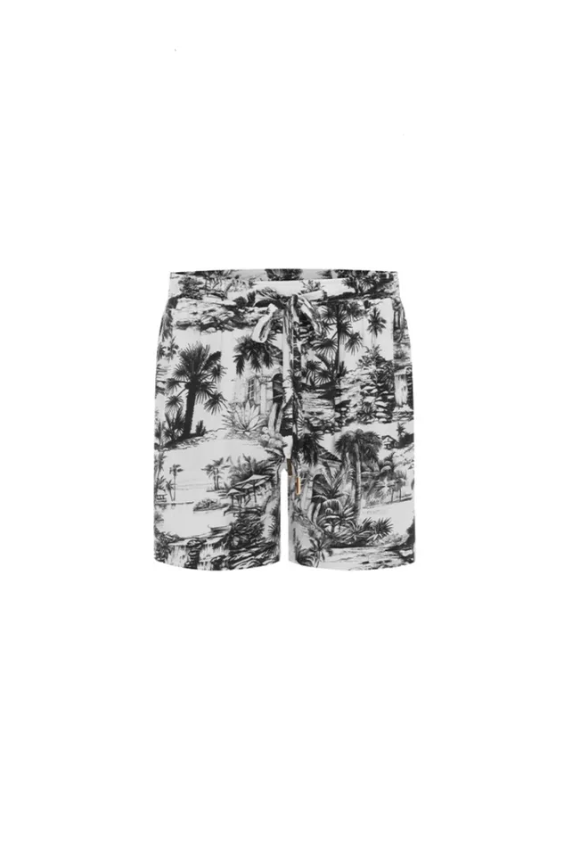 Runaway The Label Shorts PALMS SHORT Palm Print 8211 Men