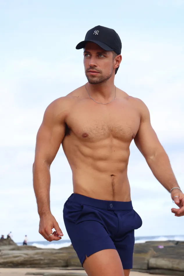Runaway The Label Shorts ROMONO SHORT Navy 8211 Men