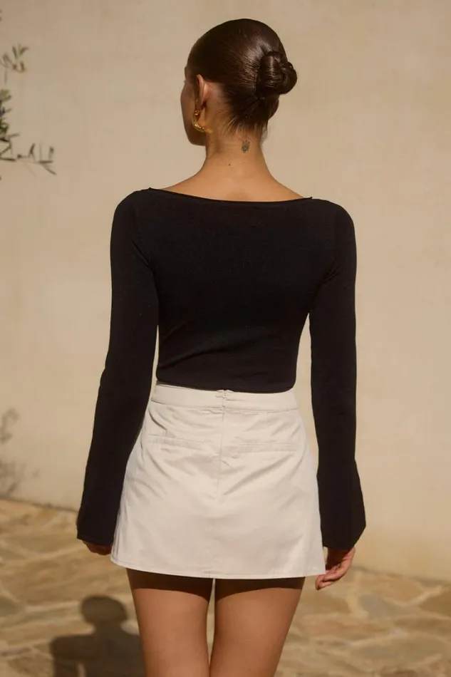 Runaway The Label Skirts TATUM MINI SKIRT Stone 8211 Women