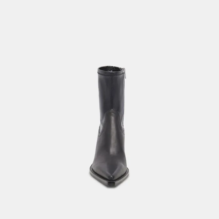 Rutger Boots Black Leather Women Dolce Vita Boots and Booties