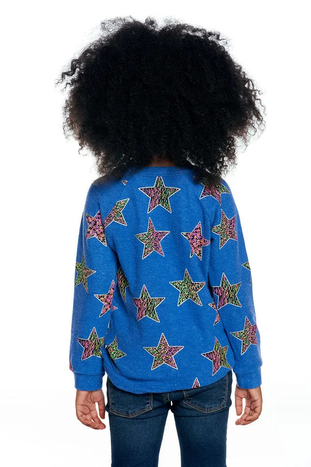 Scribble Stars Tops Chaser Brand Girls Scribble Stars Tops Chaser Brand Girls