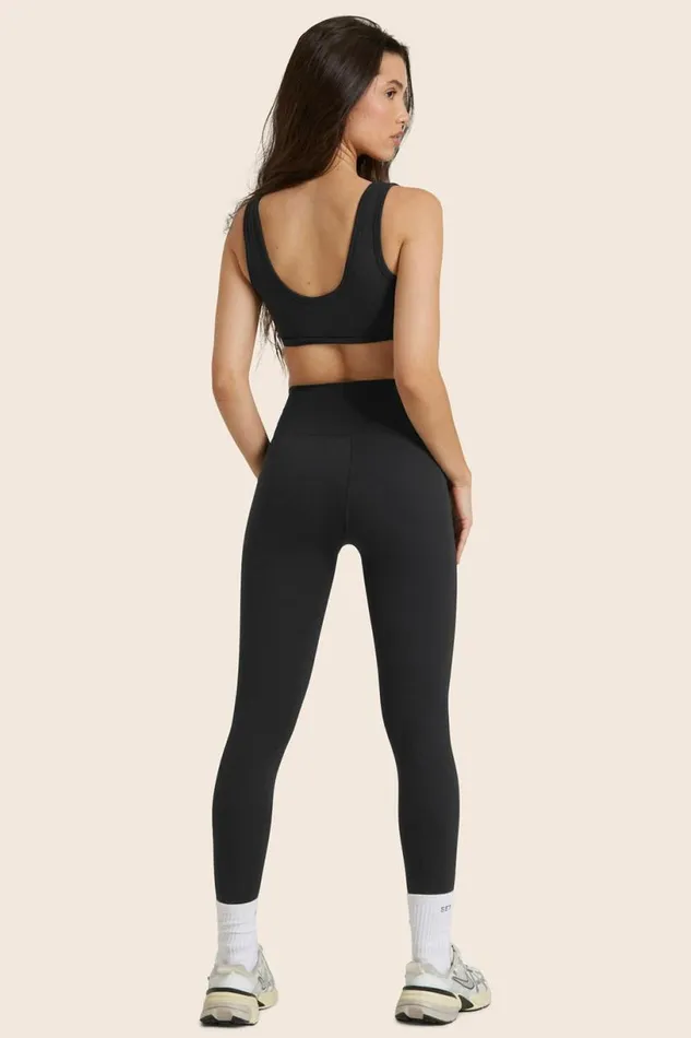 SET ACTIVE Activewear AIRLUXE BREATHE HIGHRISE LEGGINGS 8211 ONYX 8211 Women