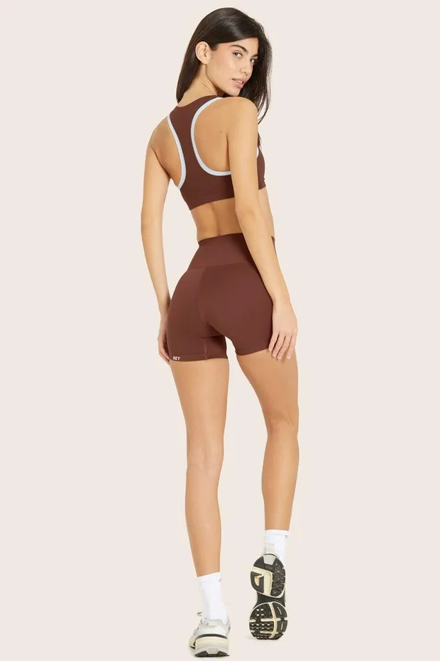 SET ACTIVE Bike Shorts SPORTBODY SPORTY SHORTS 8211 COLA 8211 Women