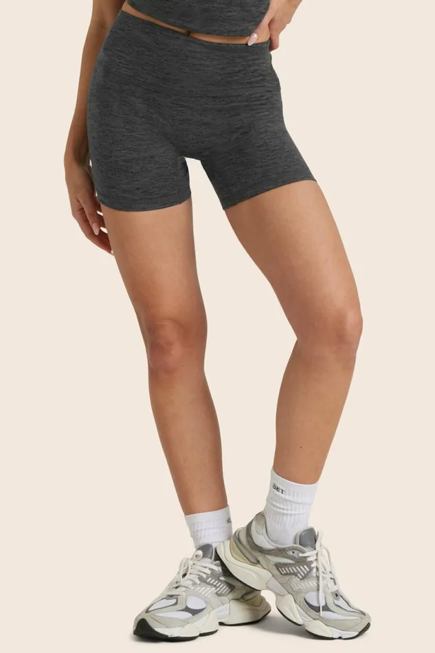 SET ACTIVE Bottoms FORMCLOUD CLOUD SHORTS 8211 PEPPER HEATHER GREY 8211 Women