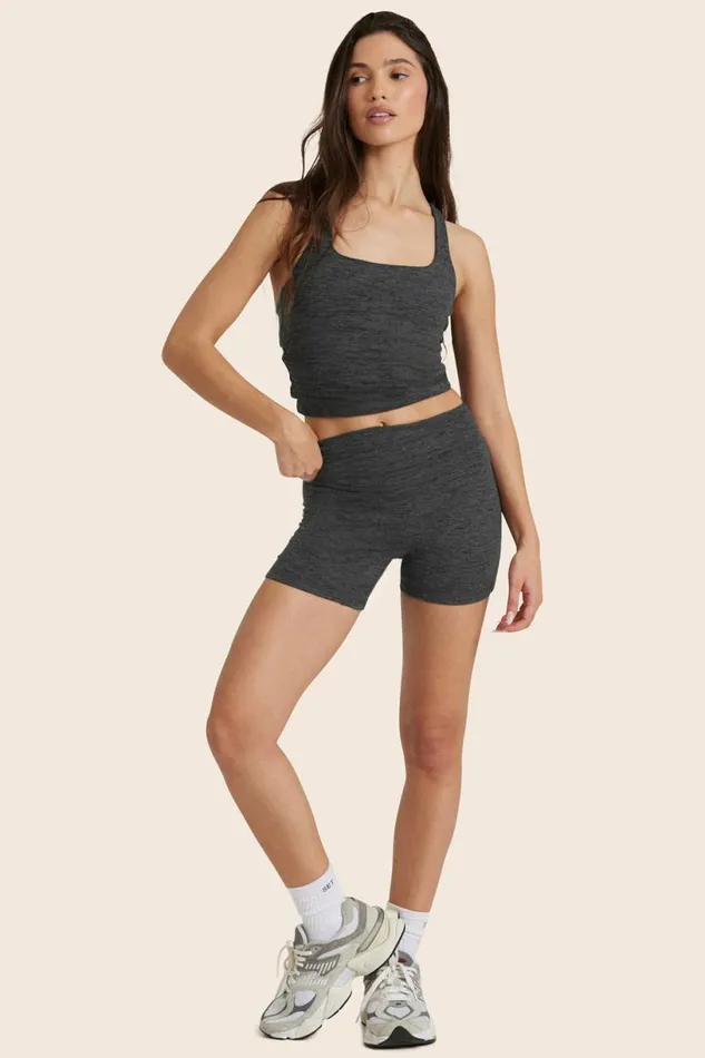 SET ACTIVE Bottoms FORMCLOUD CLOUD SHORTS 8211 PEPPER HEATHER GREY 8211 Women