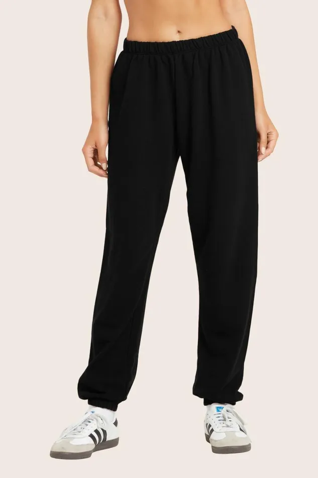 SET ACTIVE Bottoms LIGHTWEIGHT SWEATS CLASSIC SWEATPANTS 8211 ONYX 8211 Women