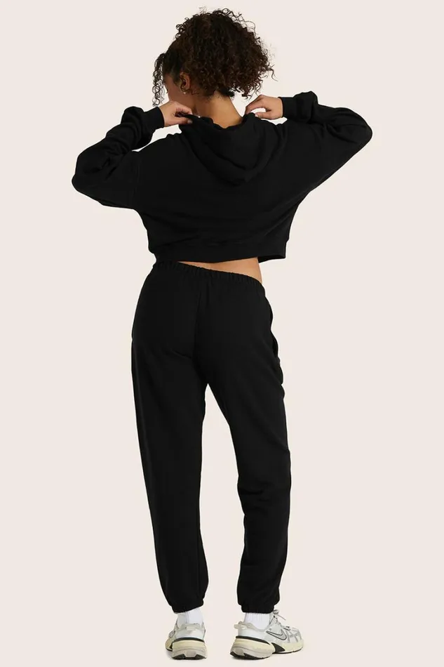 SET ACTIVE Bottoms LIGHTWEIGHT SWEATS CLASSIC SWEATPANTS 8211 ONYX 8211 Women
