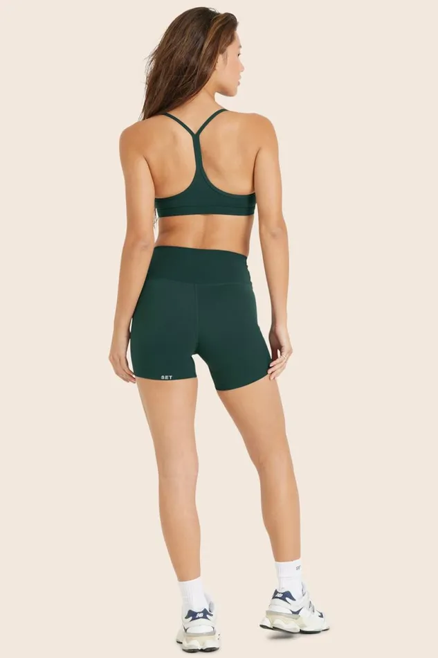 SET ACTIVE Bottoms SPORTBODY SPORTY SHORTS 8211 IVY 8211 Women