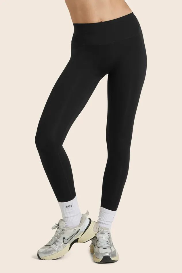SET ACTIVE Leggings AIRLUXE BREATHE MIDRISE LEGGINGS 8211 ONYX 8211 Women