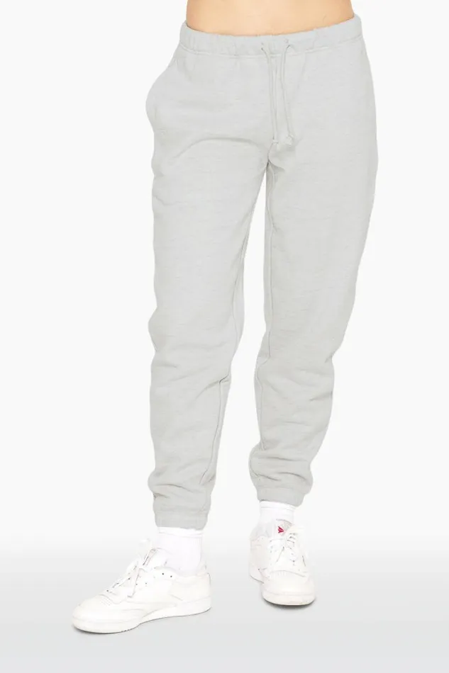 SET ACTIVE Sweats HEAVYWEIGHT SWEATS DRAWSTRING SWEATPANTS 8211 HEATHER GREY 8211 Women