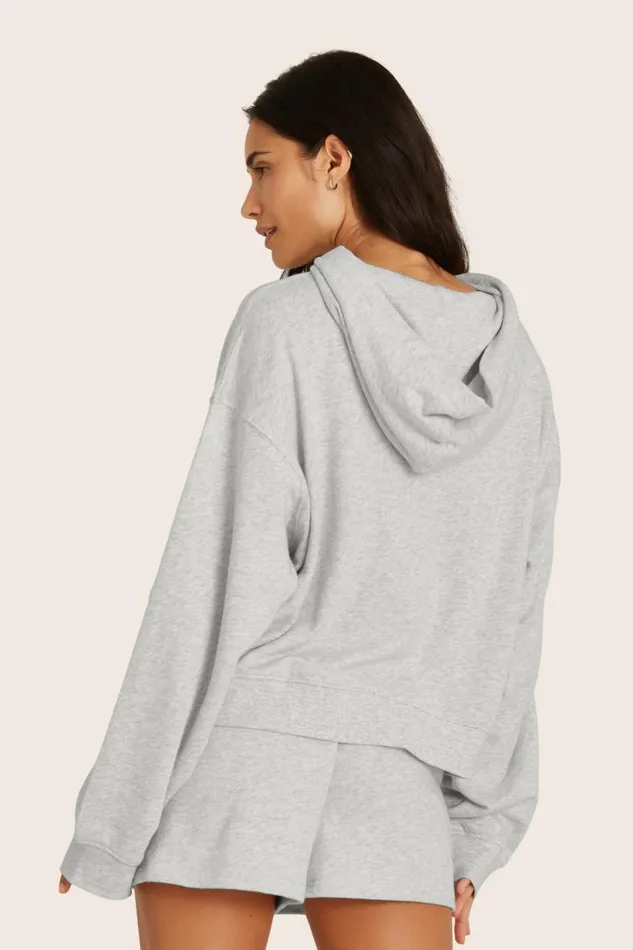 SET ACTIVE Sweats LIGHTWEIGHT SWEATS CLASSIC HOODIE 8211 HEATHER GREY 8211 Women