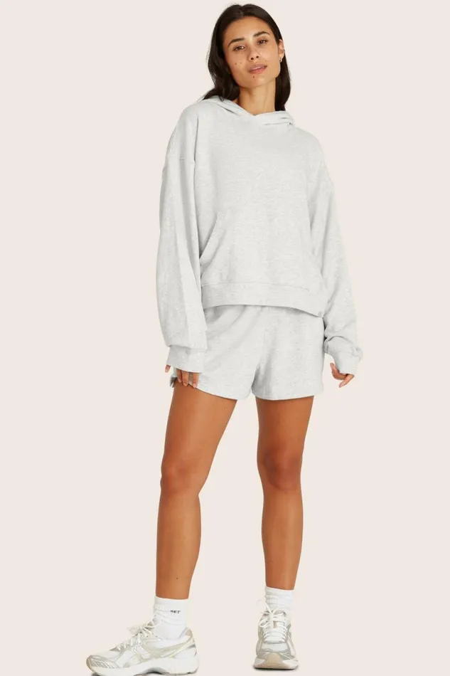 SET ACTIVE Sweats LIGHTWEIGHT SWEATS CLASSIC HOODIE 8211 HEATHER GREY 8211 Women