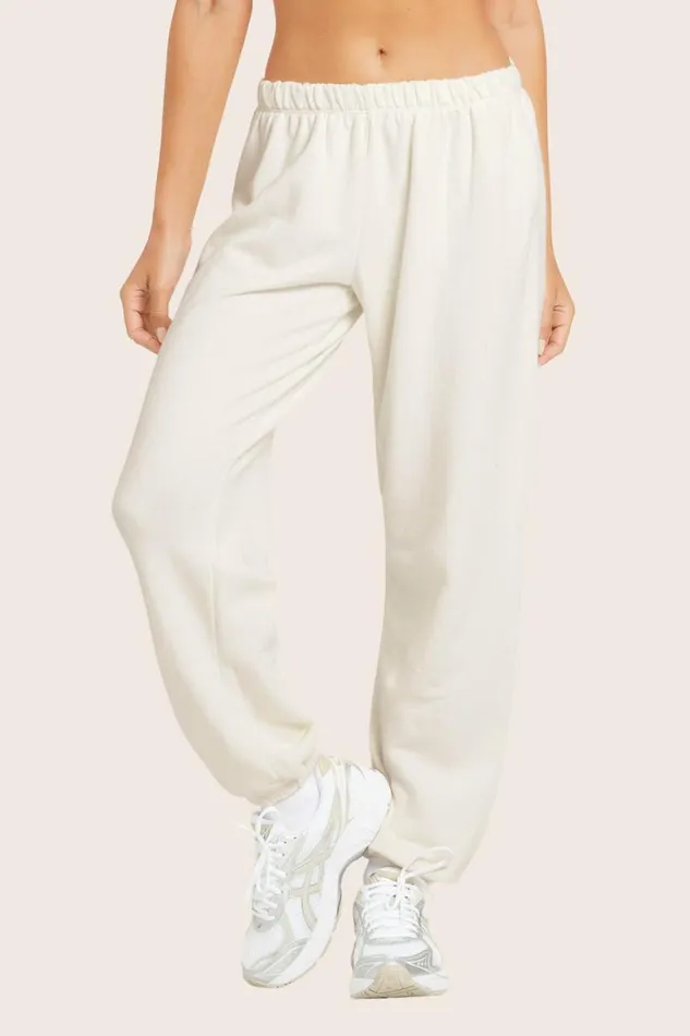 SET ACTIVE Sweats LIGHTWEIGHT SWEATS CLASSIC SWEATPANTS 8211 BLANC 8211 Women