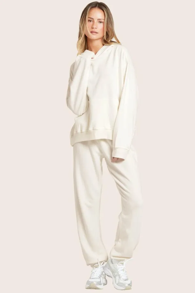 SET ACTIVE Sweats LIGHTWEIGHT SWEATS CLASSIC SWEATPANTS 8211 BLANC 8211 Women