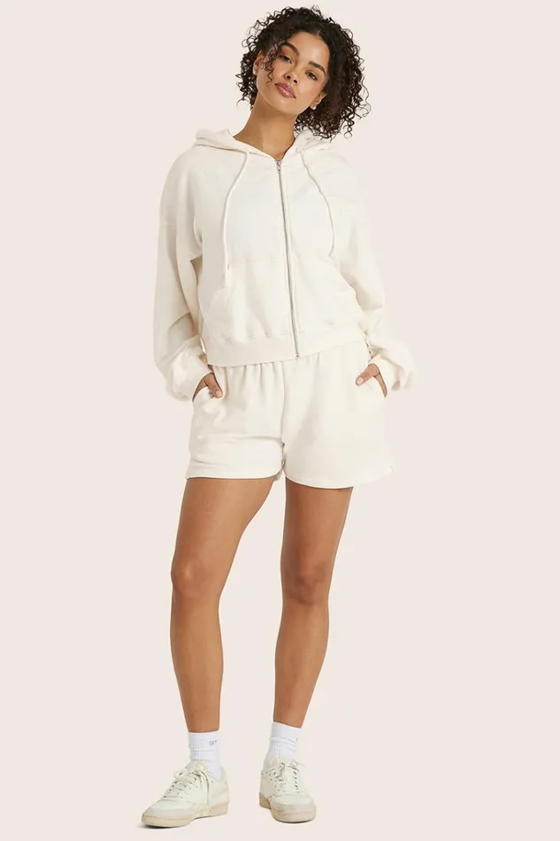 SET ACTIVE Sweats LIGHTWEIGHT SWEATS CLASSIC VINTAGE SWEAT SHORTS 8211 BLANC 8211 Women