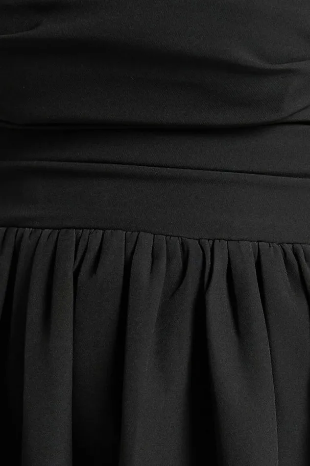 Shaima Mini Dress 8211 Strapless Bubble Hem Dress In Black Women Showpo Curve Clothes