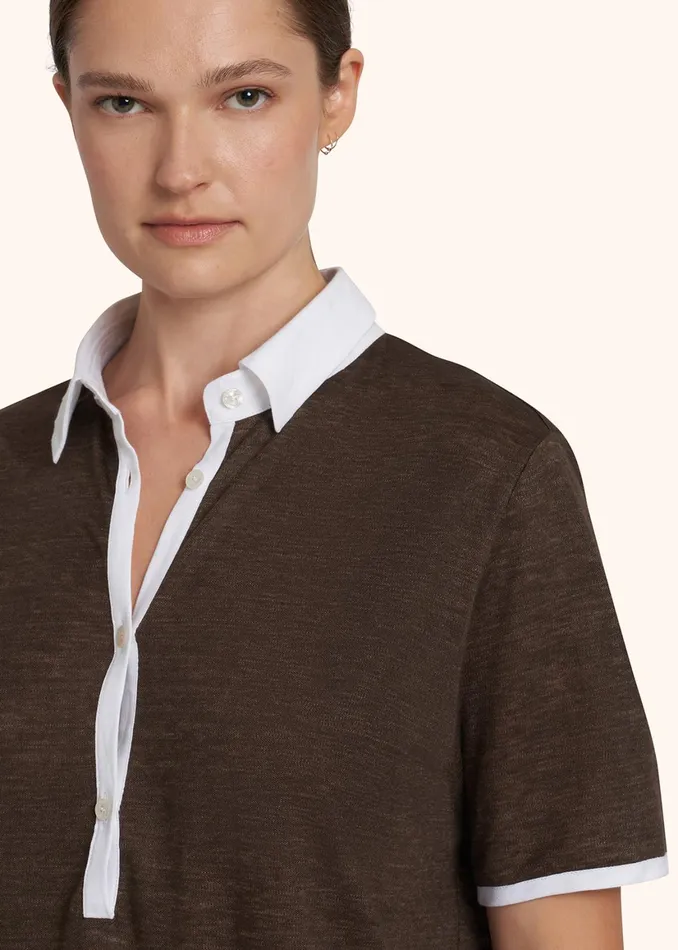 SHIRT LINEN Women Kiton Blouses And Shirts SHIRT LINEN Women Kiton Blouses And Shirts