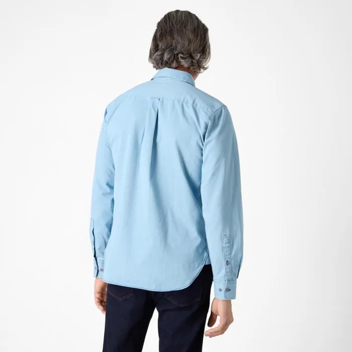Shirts Men Oliver Sweeney Hawkesworth Mid Blue Shirts Men Oliver Sweeney Hawkesworth Mid Blue