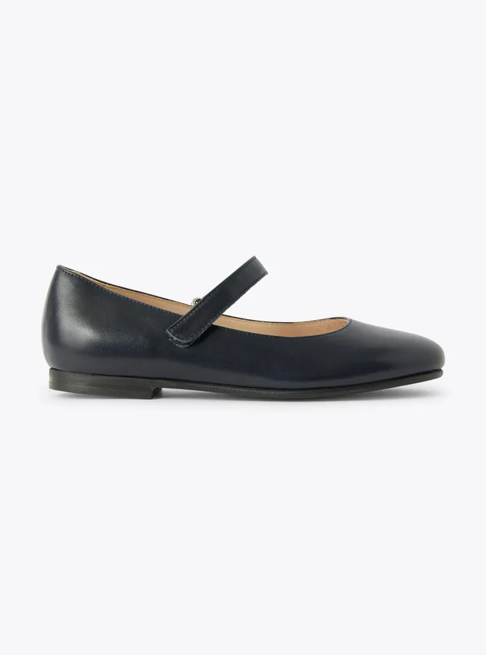 Shoes Girl 216 Il Gufo Leather Ballet Flats