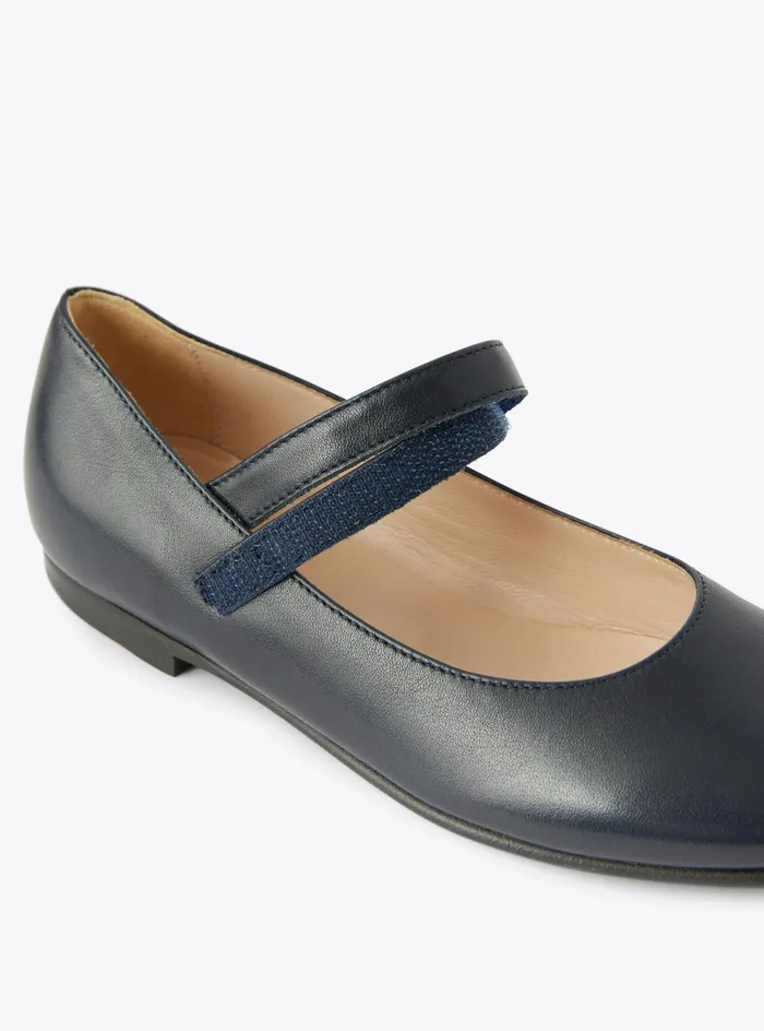 Shoes Girl 216 Il Gufo Leather Ballet Flats