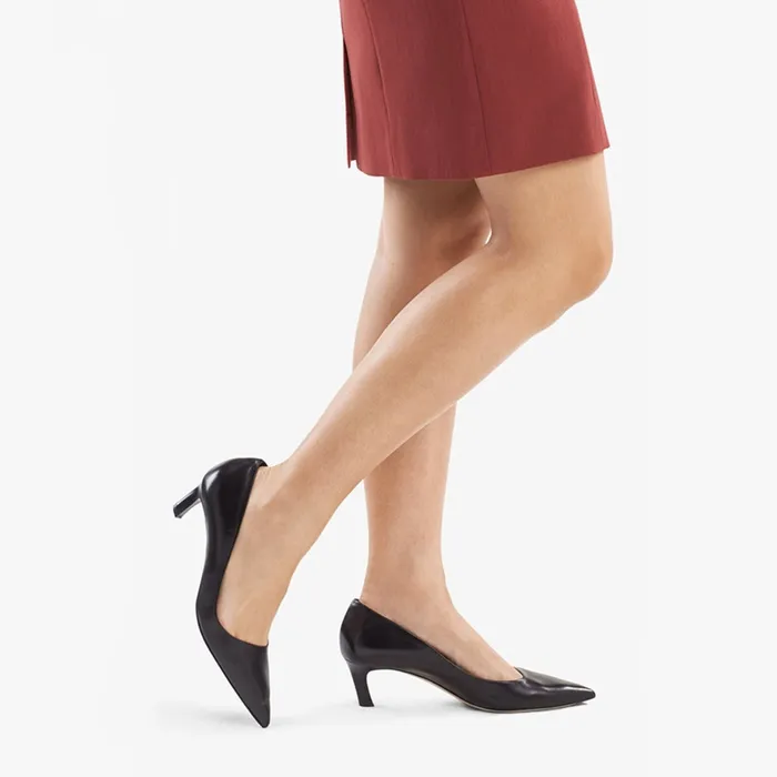 Shoes M M LaFleur Women The Lillian Pump 8211 Kidskin Black