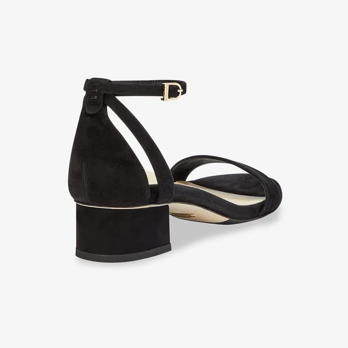 Shoes M M LaFleur Women The Sarah Flint Perfect Block Sandal 30 Black Suede