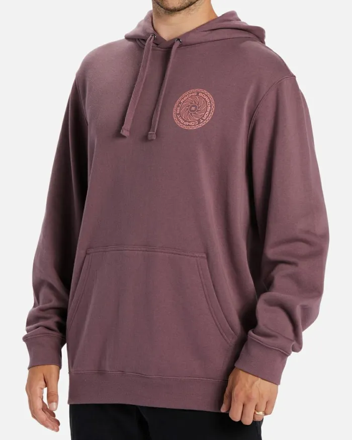 Short Sands Hoodie Vintage Violet Men Billabong Hoodies and Fleece