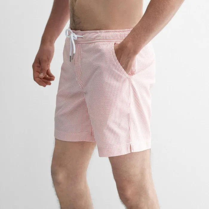 Shorts Men Oliver Sweeney Monforte Pink Stripe Shorts Men Oliver Sweeney Monforte Pink Stripe