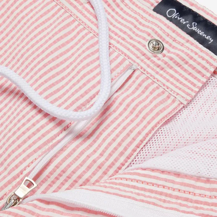 Shorts Men Oliver Sweeney Monforte Pink Stripe Shorts Men Oliver Sweeney Monforte Pink Stripe