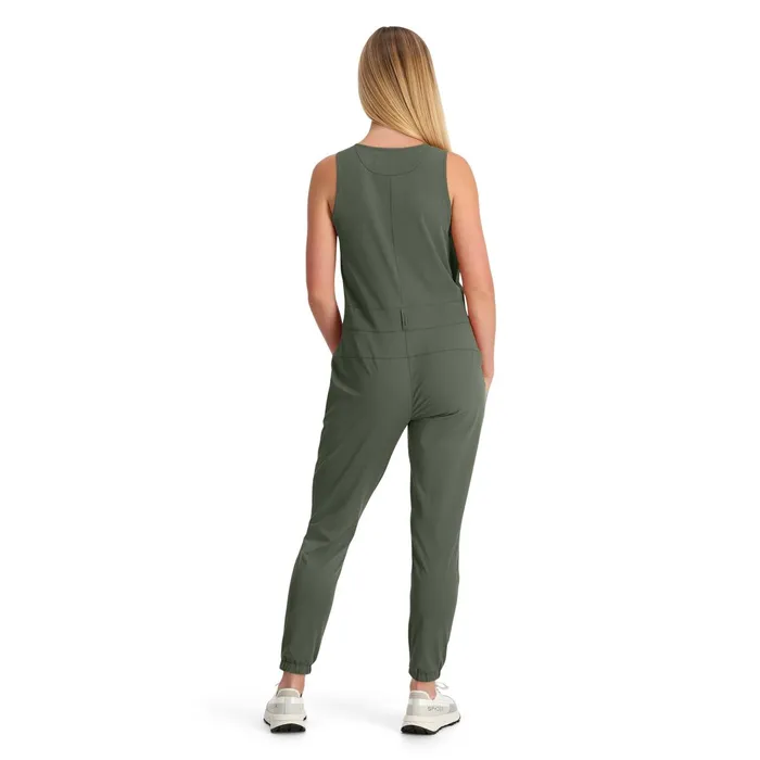 Shorts Womens Spyder Shift Jumpsuit 8211 Thyme Green