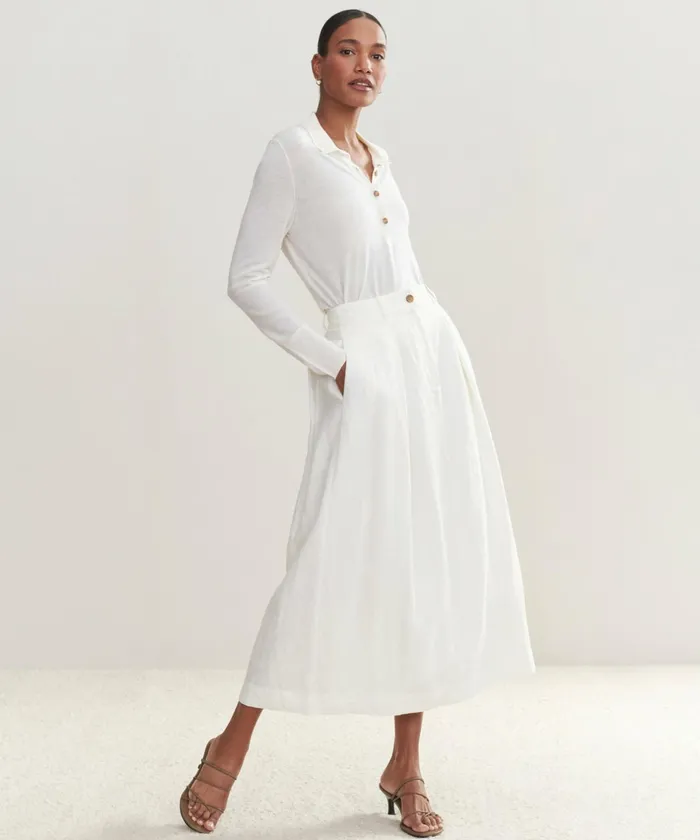Skirts Women Jenni Kayne Annabel Skirt Ivory