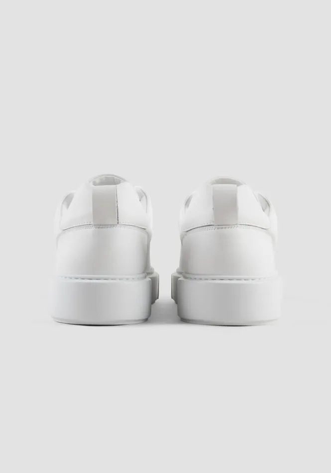 Sneakers Men Antony Morato Ail Sneakers In White Leather White
