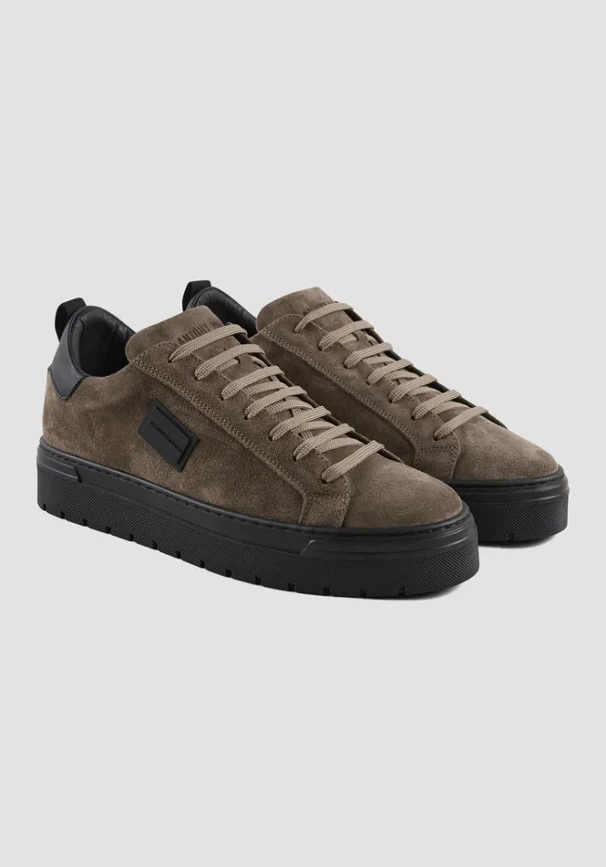 Sneakers Men Antony Morato Metal Bold Suede Sneakers Nut