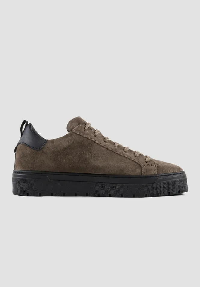 Sneakers Men Antony Morato Metal Bold Suede Sneakers Nut