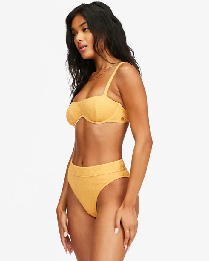 So Dazed Olivia Underwire Bikini Top Marigold Women Billabong Bikinis
