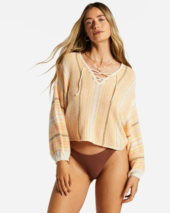 So Sweet Pullover Sweater Paloma Women Billabong Sweaters