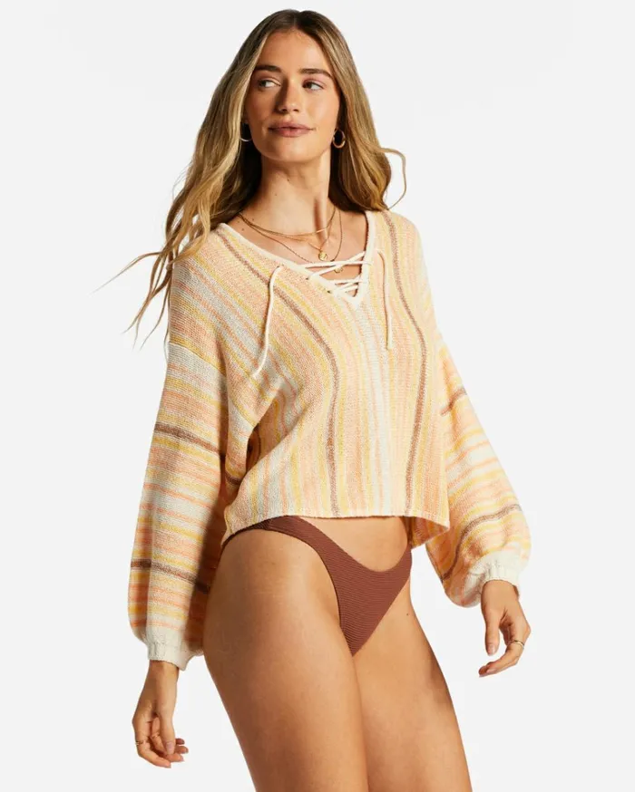 So Sweet Pullover Sweater Paloma Women Billabong Sweaters