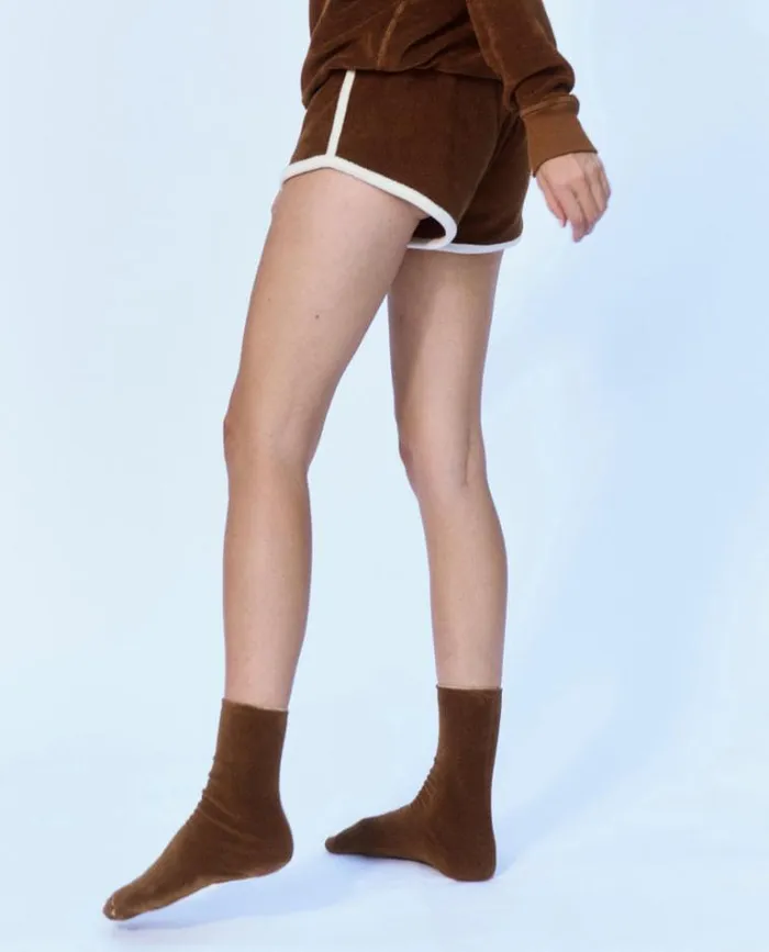 Socks Women039s The Great The Microterry Sock Bronze