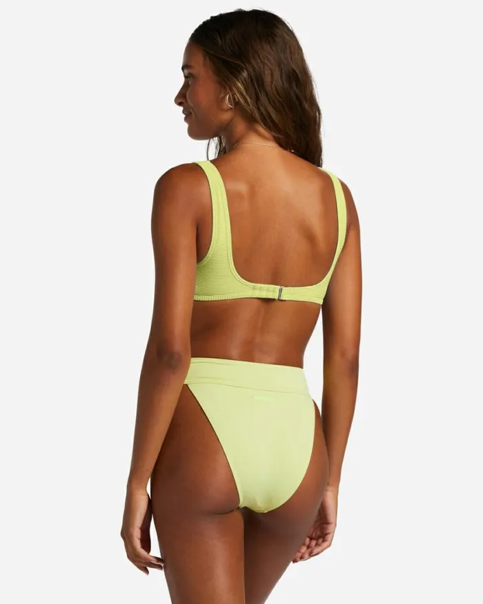 Sol Searcher Aruba Bikini Bottoms Light Lime Women Billabong Bikinis