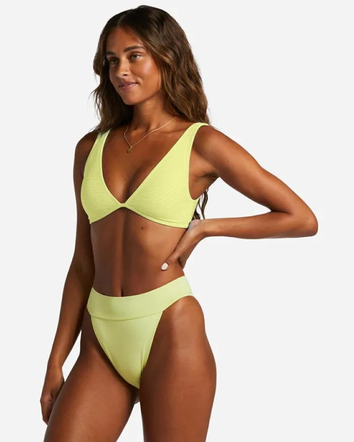 Sol Searcher Aruba Bikini Bottoms Light Lime Women Billabong Bikinis