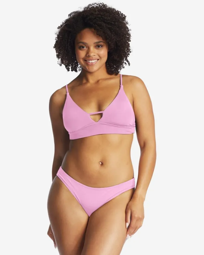 Sol Searcher Lowrider Bikini Bottoms Paradise Pink Women Billabong Bikinis