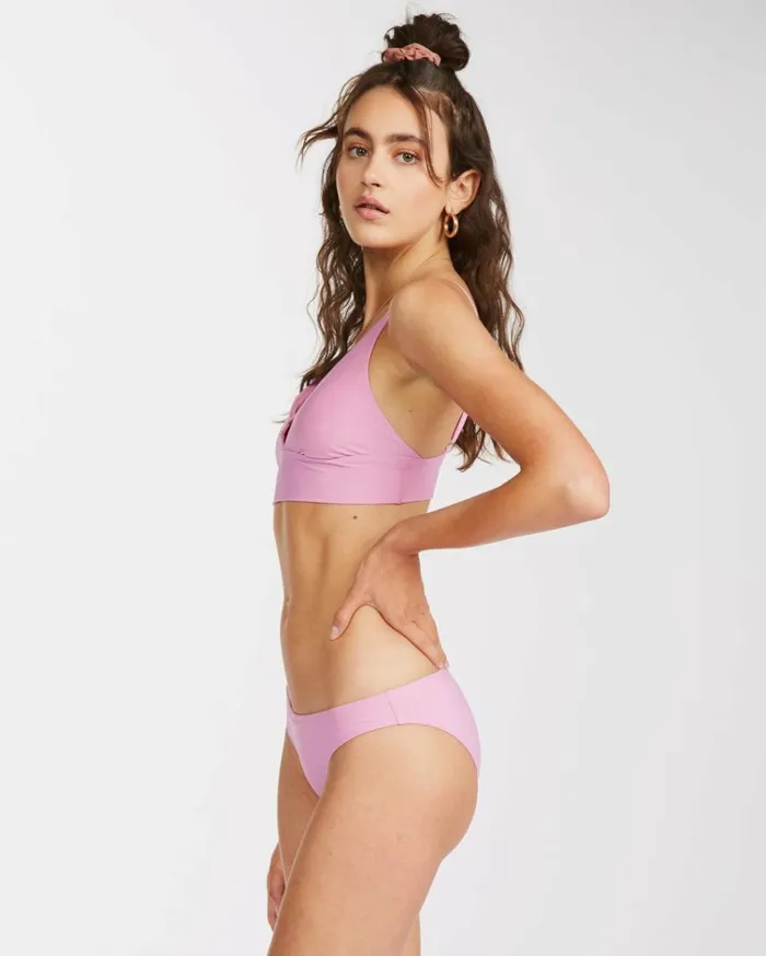 Sol Searcher Lowrider Bikini Bottoms Paradise Pink Women Billabong Bikinis