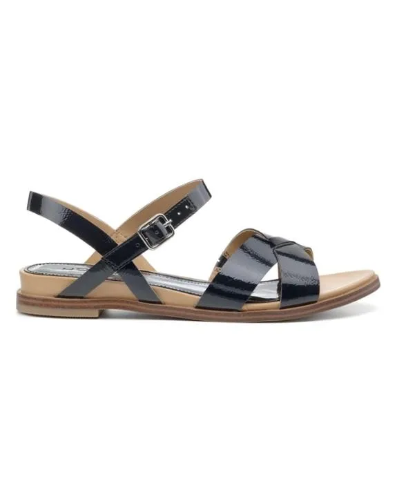 Sorrento Sandals Navy Women Hotter Flat Sandals
