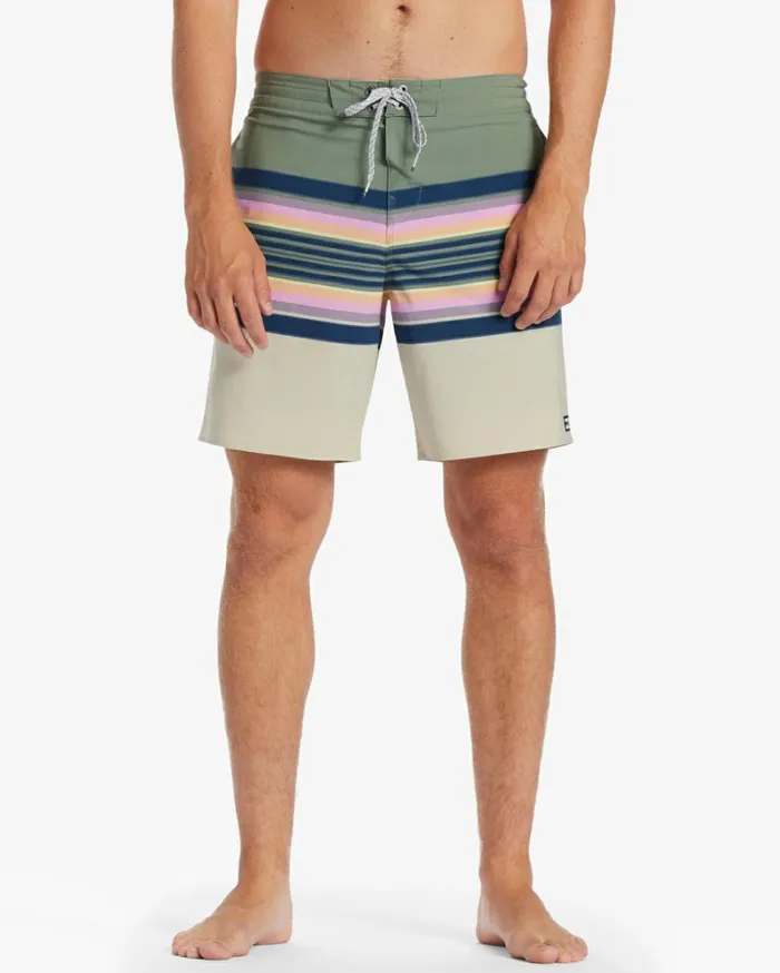 Spinner Lo Tide 18034 Boardshorts Light Sage Men Billabong Side Pockets