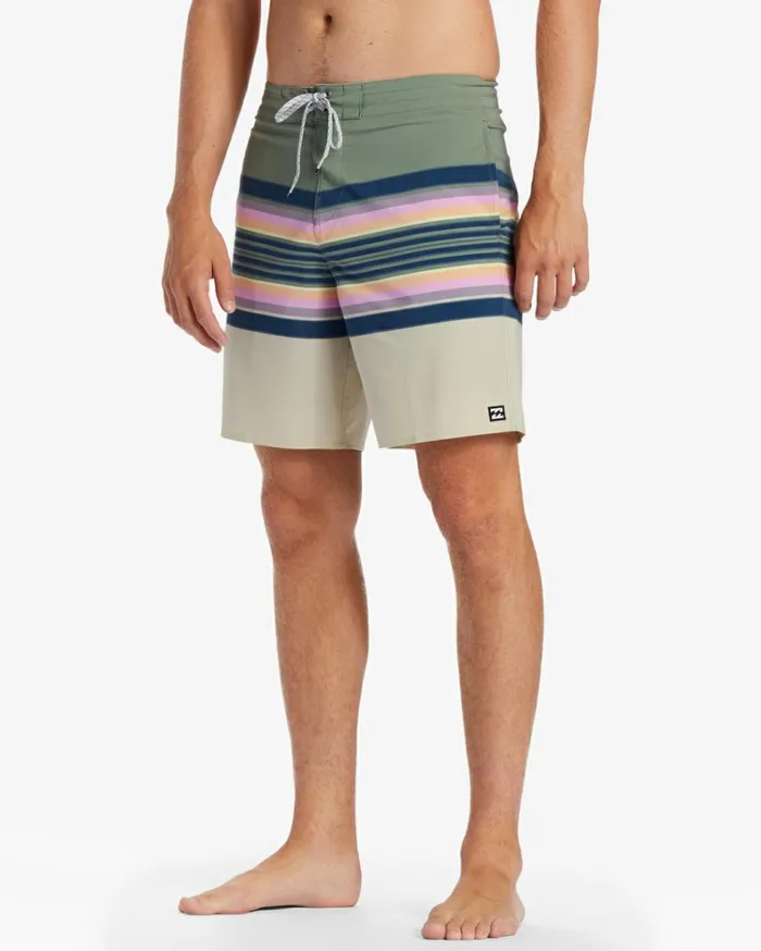 Spinner Lo Tide 18034 Boardshorts Light Sage Men Billabong Side Pockets
