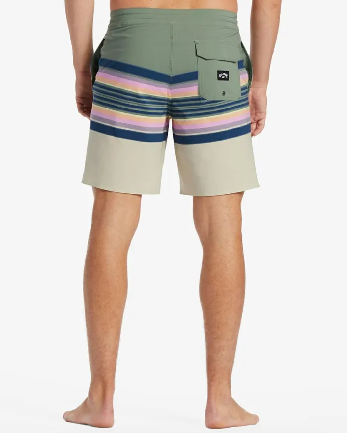 Spinner Lo Tide 18034 Boardshorts Light Sage Men Billabong Side Pockets